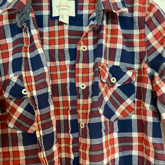 Forever 21 Plaid Shirt - Picture 4 of 12